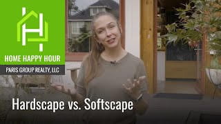 Hardscape vs Softscape  Paris Group Realty LLC [upl. by Ulric]