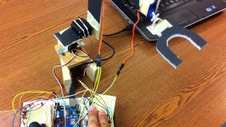 Arduino 2 joysticks 4 servos [upl. by Navada]