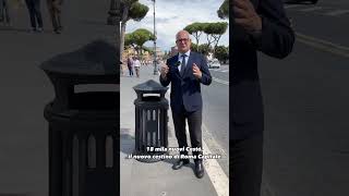 Gualtieri presenta Cestò il nuovo cestino dei rifiuti [upl. by Leatri]