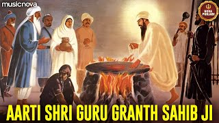 Aarti Guru Granth Sahib Ji  Arvinder Singh  Aarti Sahib  Gagan Mein Thaal Rav  Rehras Sahib [upl. by Thunell]