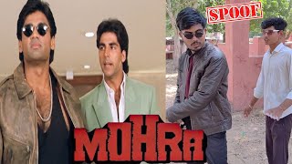 Mohra Movie  Akshay Kumar  Sunil Shetty  Best Action Fight Scene  Akshay Sunil Fighting Scene [upl. by Ahsuat918]