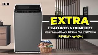 Extra Features amp Comfort😎 IFB Topload Washing Machine Review  Tamil🤩 Poorvika Appliances washer [upl. by Nivahb252]