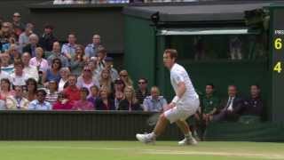 Amazing Andy Murray point at Wimbledon 2013 [upl. by Ahcarb]