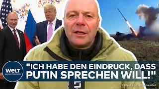 PUTINS KRIEG Verhandlungen mit USA und Ukraine Moskau sendet Signale zur Gesprächsbereitschaft [upl. by Nanor]