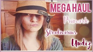 MEGA HAUL MODE PRIMARK STRADIVARIUS UNDIZ [upl. by Wawro]