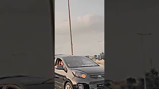 Picanto modified ⚡️blackie🖤 viral car youtubeshorts carlover picanto  faisalabad speed [upl. by Eymaj831]