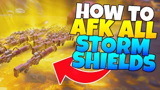 HOW TO AFK YOUR STORM SHIELD DEFENSE [upl. by Jotham]