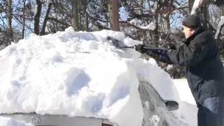 How to Remove Snow from Your Car [upl. by Ellehs]