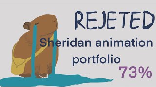 Sheridan animation portfolio Rejected 2024  commentary advice future goals [upl. by Puna]