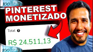 MONETIZAR O PINTEREST  MÉTODO PARA GANHAR DINHEIRO PARA SEMPRE RENDA EXTRA ONLINE [upl. by Edieh]