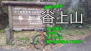 GIANT TCR ADVANCED 1 DISC KOM で行く 谷上山① 三回目 愛媛の激坂 愛媛県伊予市、伊予郡砥部町 [upl. by Kurt562]