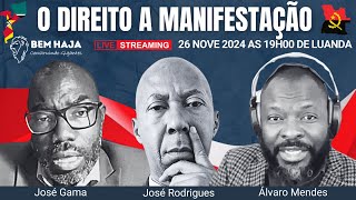 MOÇAMBIQUE O DIREITO A MANIFESTAÇÃO COM JOSÉ RODRIGUES E JOSÉ GAMA [upl. by Melania852]