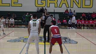 Le Grand High School vs Firebaugh Basketball Varsity 2021 [upl. by Jedd]