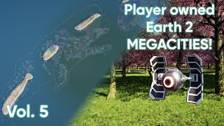 Earth 2 Megacities amp Tile Art Vol5 4K 🌍 details in description [upl. by Annaesor]