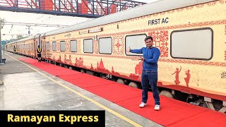 Ramayan Express Train  Indias Top Luxury Tourist Train Journey [upl. by Cain]