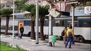 REG 12411 in arrivo alla stazione di Camogli San Fruttuoso [upl. by Heer177]