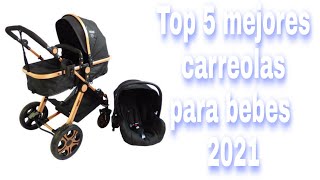 ✅Top 5 mejores carriolas para bebes 2021✅ [upl. by Vonny477]