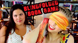 BLINDFOLDED BOOK GAME  XTINEMAY amp TASHAPOLIS [upl. by Ocirderf618]