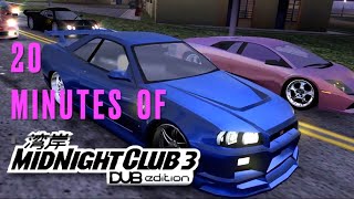 Midnight Club 3 Dub Edition  20 Minutes of Music [upl. by Rebecca]