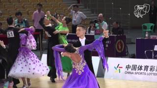 Zhang  Zhang CHN  2014 GS STD Wuhan R1 SF  DanceSport Total [upl. by Assirhc]