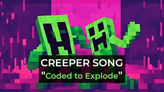 Minecraft Creeper Song  quotCoded to Explodequot  Minecraft Music [upl. by Crissie]