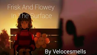 Frisk and Flowey in the surface UNDERTALE  fanofficial comics 1 [upl. by Ettelimay]