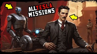 ALL quotNikola Teslaquot Missions in Red Dead Redemption 2 [upl. by Mcclees]