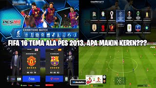 FIFA 16 MOD PES 13 Android Offline  PES 13 Style Display Theme  New Update Transfer amp Kits 201314 [upl. by Fredkin]