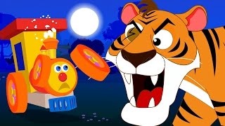 KBC  Ben the train and the tiger  tiger save your life  original songs for kids [upl. by Charmian]