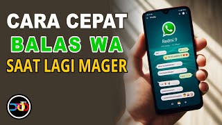 Tips WhatsApp Cara Cepat Balas Chat WA dengan Fitur Frasa Umum TipsWhatsApp chattingan [upl. by Freiman]