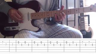 Vetusta Morla  Copenhague  cover guitarra  tab [upl. by Ahseenat]