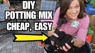 How to Make Potting MixCHEAP EASY amp Beat the Big Box Store [upl. by Garratt614]