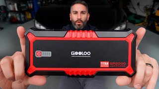 NEVER Get Stranded Again GOOLOO GP2000 Jump Starter Review [upl. by Macey]