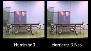 Part 2 of 3 Hurricane 3 vs Hurricane 3 Neo  Rebound Speed Throw Height Spin Compared [upl. by Ynnoj]