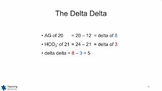 ABGs Made Easy Step 14 The DeltaDelta [upl. by Ialohcin227]