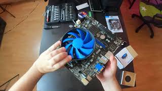 Deepcool Gamma Archer CPU Cooler  Installation on a LGA 1155 motherboard [upl. by Truman]