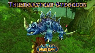 World of Warcraft  Thunderstomp Stegodon [upl. by Florella]