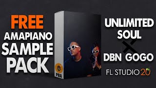 🔥FREE🔥 Amapiano Log Drum Midi Pack 2021  🎶🎹⚫  quotDBN Gogo X Unlimited Soulquot  prodby Antonio [upl. by Adnical]