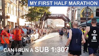 HALF MARATHON ZWOLLE 2022  SUB 130 ATTEMPT  MY FIRST HALF MARATHON RACE [upl. by Terti]