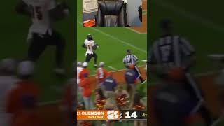 Crashed out 😡 clemson football clemsonfootball shorts viral ACC reaction [upl. by Edmead306]