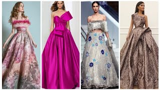 Latest women Evening dresses for every occasion❤Fancy dresses collection 2024Short and long gowns [upl. by Ymmas]