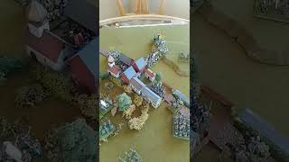 Wargame Battle of Aspern Essling 1809 using DBN Rules [upl. by Rudd]