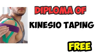 دبلومة تعلم اللاصقة العضلية  Diploma of Kinesio Tape [upl. by Ayhtnic]