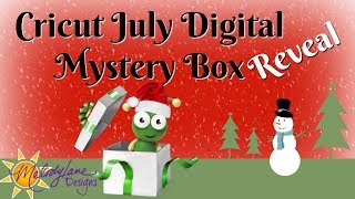 Cricut July Digital Mystery Box Reveal 2017 [upl. by Savanna665]