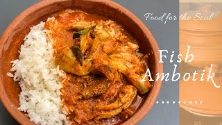 Goan Ambotik sour and hot fish curry  fish curry  Food for the soul  bombil curry [upl. by Ienttirb]