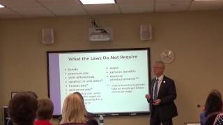 Fair Labor Standards Act and the Texas Payday Law Presentation [upl. by Hairehcaz906]