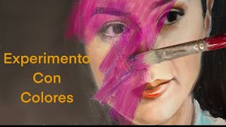 Experimento con Colores Complementarios [upl. by Acirrej165]