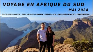 AFRIQUE DU SUD  MAI 2024 [upl. by Milzie]