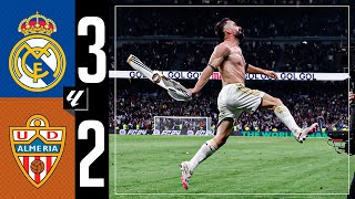 Real Madrid 32 Almería  HIGHLIGHTS  LaLiga 202324 [upl. by Sesiom]