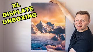 Displate XL Metal Poster Unboxing amp Review  Size and Quality Comparison [upl. by Sonafets779]